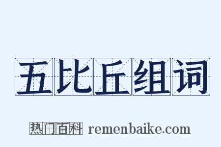 五比丘组词是什么意思的图片